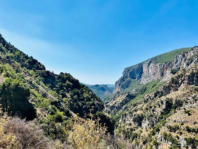 Hiking in the Taygetos